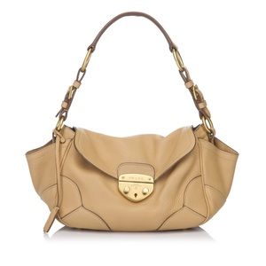 Prada Vitello Daino Leather Shoulder Bag